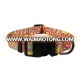 Best Selling various beautiful custom patterns glossy woman dog collar